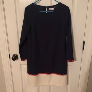 Vineyard vines quarter sleeve shift dress